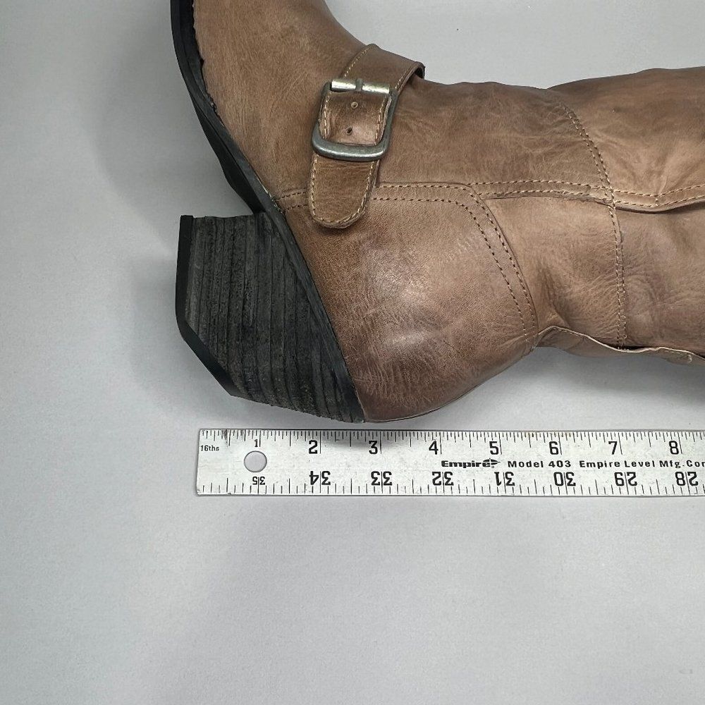 Naughty Monkey Women's‎ Size 9 Brown Leather Boots - Picture 11 of 14